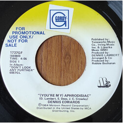 Dennis Edwards (You're My) Aphrodisiac USED VINYL 7INCH 45 RPM PROMO