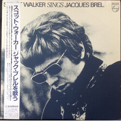 Scott Walker Scott Walker Sings Jacques Brel Vinyl LP USED