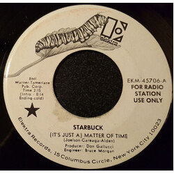 Starbuck (9) (It's Just A) Matter Of Time USED VINYL 7INCH 45 RPM SINGLE PROMO