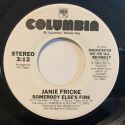 Janie Fricke Somebody Else's Fire USED VINYL 7INCH 45 RPM SINGLE PROMO STEREO