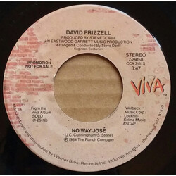 David Frizzell No Way José USED VINYL 7INCH 45 RPM SINGLE PROMO STEREO