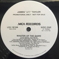 J.T. Taylor Master Of The Game VINYL 12" USED