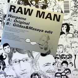 Raw Man Wargame USED VINYL 12INCH 45 RPM