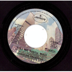Caroline Crawford Tell Me You'll Wait / Caroline Breakdown USED VINYL 7INCH 45 RPM SINGLE