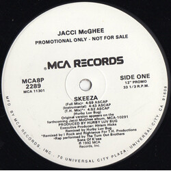 Jacci McGhee Skeeza VINYL 12" USED