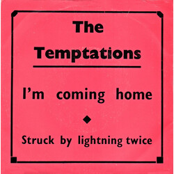 The Temptations Struck By Lightning Twice USED VINYL 7INCH SINGLE