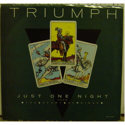 Triumph (2) Just One Night USED VINYL 7INCH SINGLE PROMO