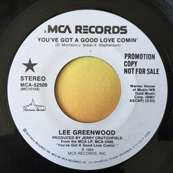 Lee Greenwood You've Got A Good Love Comin' USED VINYL 7INCH 45 RPM SINGLE PROMO