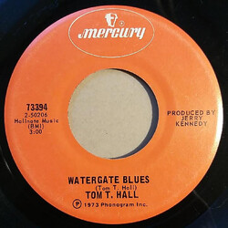 Tom T. Hall Watergate Blues USED VINYL 7INCH 45 RPM