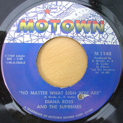 The Supremes No Matter What Sign You Are / The Young Folks USED VINYL 7INCH SINGLE 45 RPM