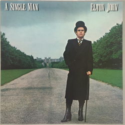 Elton John A Single Man Vinyl LP USED