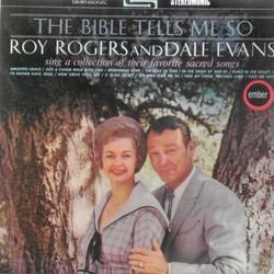 Roy Rogers And Dale Evans The Bible Tells Me So Vinyl LP USED