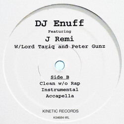 Dj Enuff / J Remi / Lord Tariq & Peter Gunz So Beautiful VINYL 12" USED