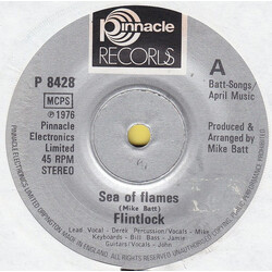 Flintlock Sea Of Flames USED VINYL 7INCH 45 RPM SINGLE