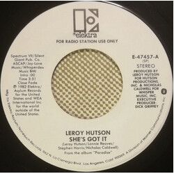 Leroy Hutson She's Got It USED VINYL 7INCH 45 RPM PROMO STEREO MONO