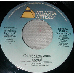 Cameo You Make Me Work USED VINYL 7INCH 45 RPM SINGLE PROMO