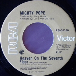 Mighty Pope Heaven On The Seventh Floor USED VINYL 7INCH 45 RPM SINGLE