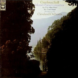 Robert Casadesus / George Szell / The Cleveland Orchestra / Wolfgang Amadeus Mozart Piano Concertos (No. 15 In B-Flat Major / No. 17 In G Major) Vinyl