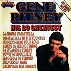Gene Pitney His 20 Greatest Vinyl LP USED