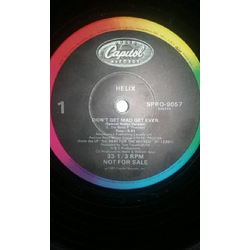 Helix (3) Don't Get Mad Get Even (Special Remixed Version) Vinyl 12" USED
