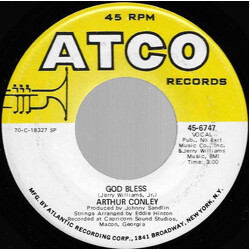 Arthur Conley God Bless USED VINYL 7INCH 45 RPM SINGLE