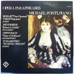 Michael Ponti Opera Paraphrases Vinyl LP USED
