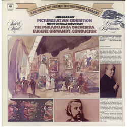 Modest Mussorgsky / The Philadelphia Orchestra / Eugene Ormandy Pictures At An Exhibition; Night On Bald Mountain Vinyl LP USED