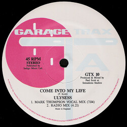 Ulysses (26) Come Into My Life USED VINYL 12INCH 45 RPM