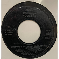 Whitney Houston My Name Is Not Susan Vinyl 7" USED