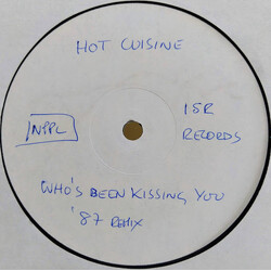 Hot Cuisine Who's Been Kissin' You (Glasshouse Mix) USED VINYL 12INCH 45 RPM WHITE LABEL