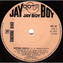The Sunshine Band Shotgun Shuffle Vinyl 7" USED