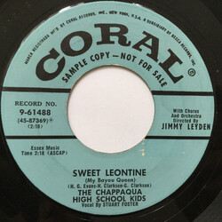 The Chappaqua High School Kids Sweet Leontine / A Happy Song USED VINYL 7INCH 45 RPM PROMO