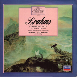 Johannes Brahms Symphony No. 1 In C Minor, Opus 68 Vinyl LP USED
