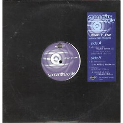Samantha Cole Down In Love VINYL 12" USED