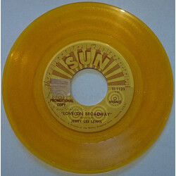 Jerry Lee Lewis Love On Broadway USED VINYL 7INCH 45 RPM SINGLE PROMO STEREO MONO