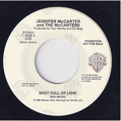 The McCarters Shot Full Of Love USED VINYL 7INCH 45 RPM PROMO