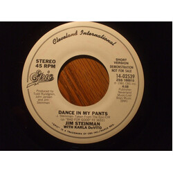 Jim Steinman / Karla DeVito Dance In My Pants USED VINYL 7INCH 45 RPM SINGLE PROMO STEREO