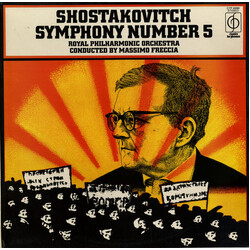 Dmitri Shostakovich / The Royal Philharmonic Orchestra / Massimo Freccia Symphony Number 5 Vinyl LP USED
