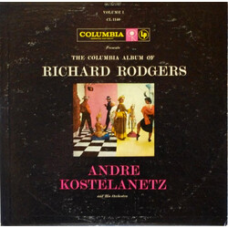 André Kostelanetz And His Orchestra The Columbia Album Of Richard Rodgers, Vol. 1 Vinyl LP USED