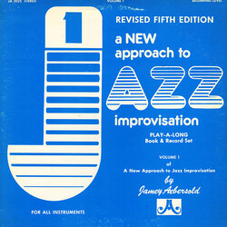 Jamey Aebersold A New Approach To Jazz Improvisation Vinyl LP USED
