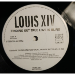 Louis XIV Finding Out True Love Is Blind Vinyl 12" USED