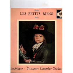 Wolfgang Amadeus Mozart / Stuttgarter Kammerorchester / Karl Münchinger Les Petits Riens (Ballet) USED VINYL 10INCH ALBUM