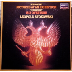 Modest Mussorgsky / Pyotr Ilyich Tchaikovsky / Leopold Stokowski Pictures At An Exhibition · 1812 Overture Vinyl LP USED