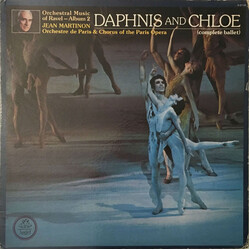 Maurice Ravel / Orchestre De Paris / Choeur National De L'Opéra De Paris / Jean Martinon Daphnis Et Chloé (Gesamtaufnahme) Vinyl LP USED