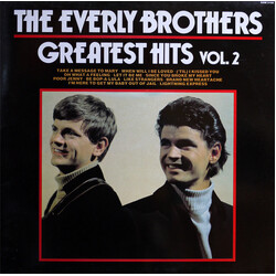 Everly Brothers Greatest Hits Vol. 2 Vinyl LP USED