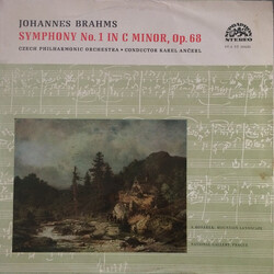 Johannes Brahms / The Czech Philharmonic Orchestra / Karel Ančerl Symphony No. 1 In C Minor, Op. 68 Vinyl LP USED