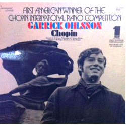 Frédéric Chopin / Garrick Ohlsson Sonata In B Minor / Polonaise In F-Sharp Minor / Scherzo In E Major / Etude In A-Flat Major Vinyl LP USED