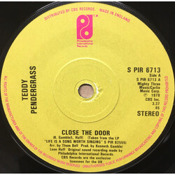 Teddy Pendergrass Close The Door / Only You Vinyl 7" USED