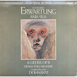 Arnold Schoenberg / Anja Silja / Wiener Philharmoniker / Christoph von Dohnányi Erwartung / 6 Lieder Op. 8 Vinyl LP USED