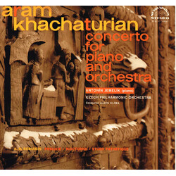 Aram Khatchaturian / Antonín Jemelík / The Czech Philharmonic Orchestra / Alois Klíma Concerto For Piano And Orchestra Vinyl LP USED